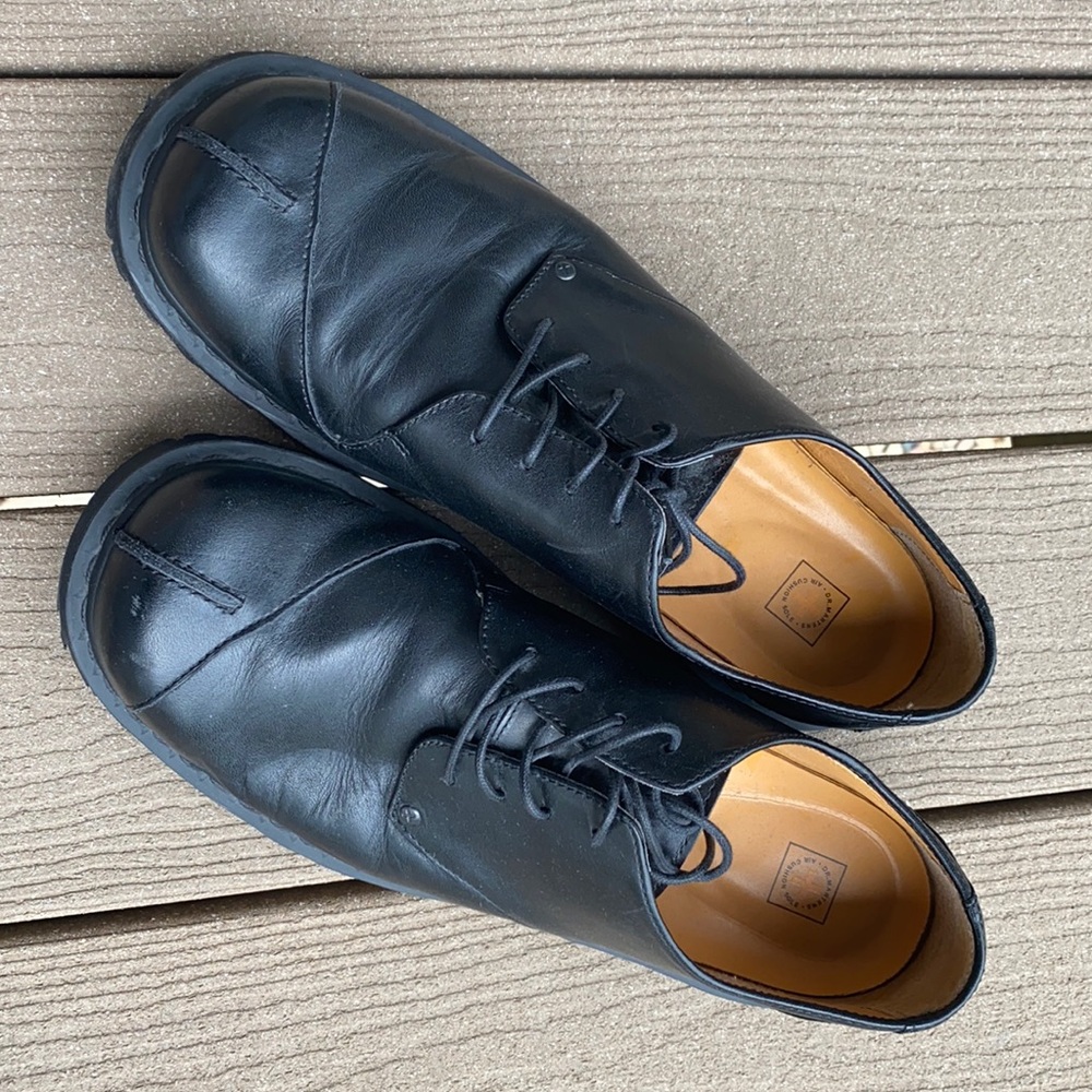 Men’s Black Dr. Martens Dress Shoes